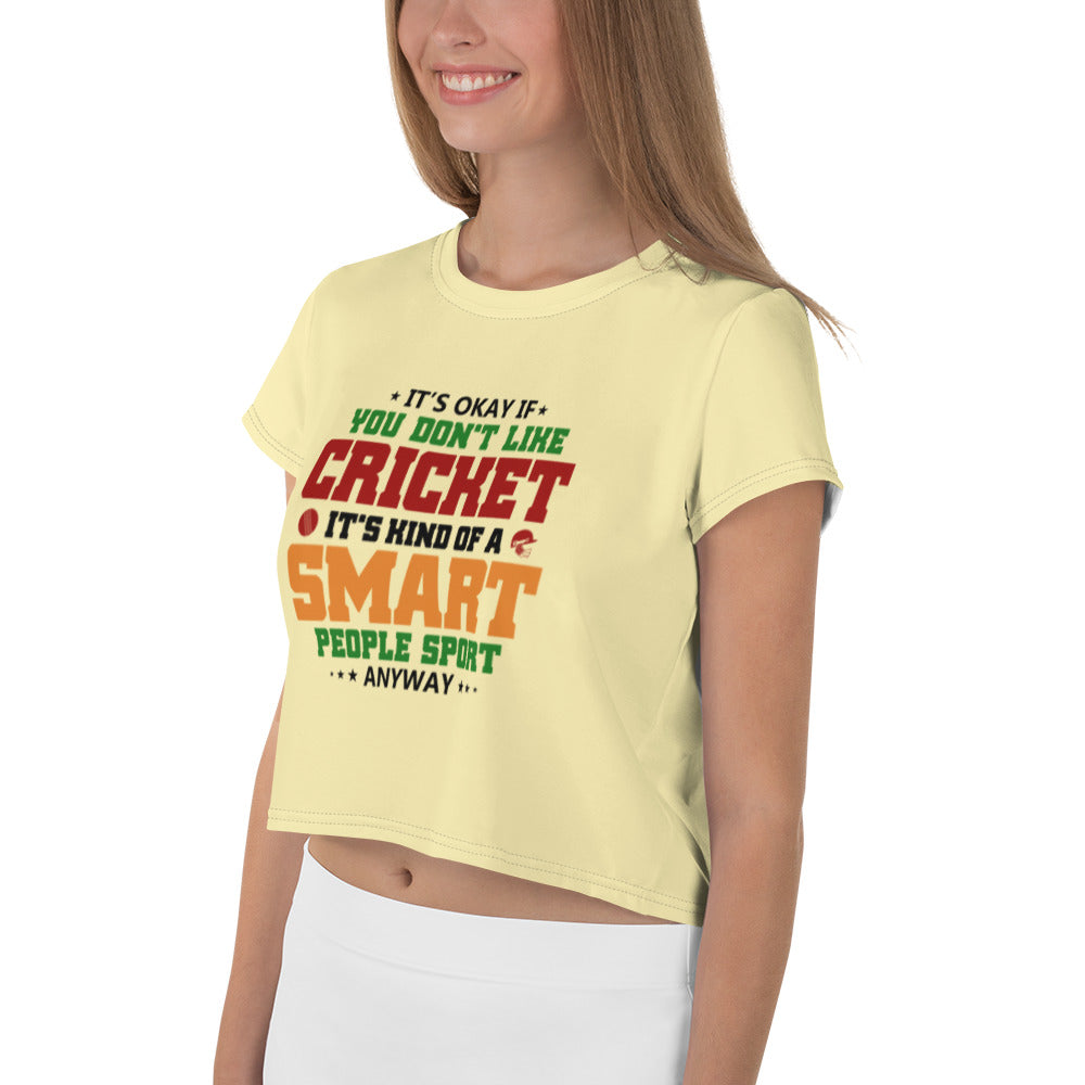 CRICKET - All-Over Print Crop Tee