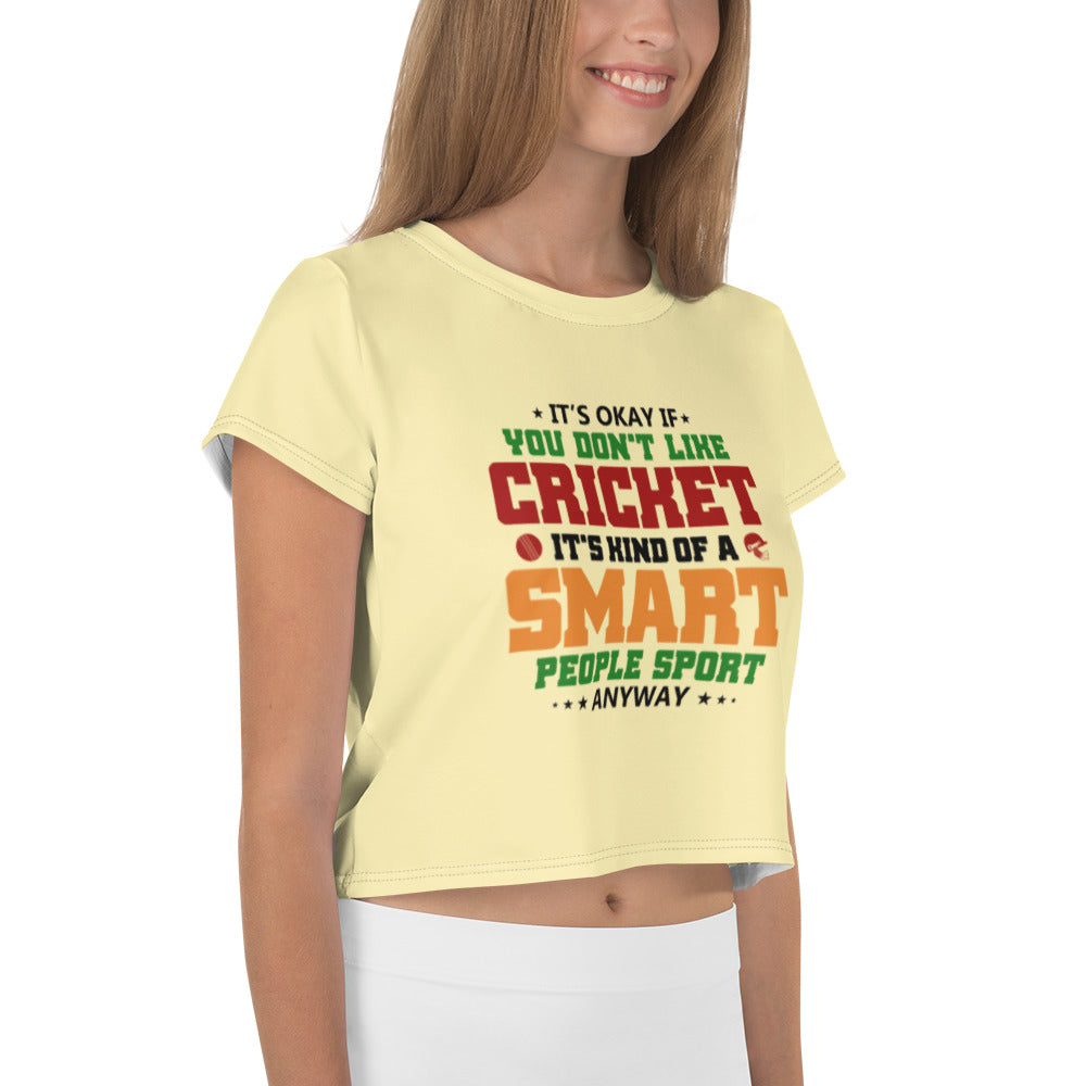 CRICKET - All-Over Print Crop Tee