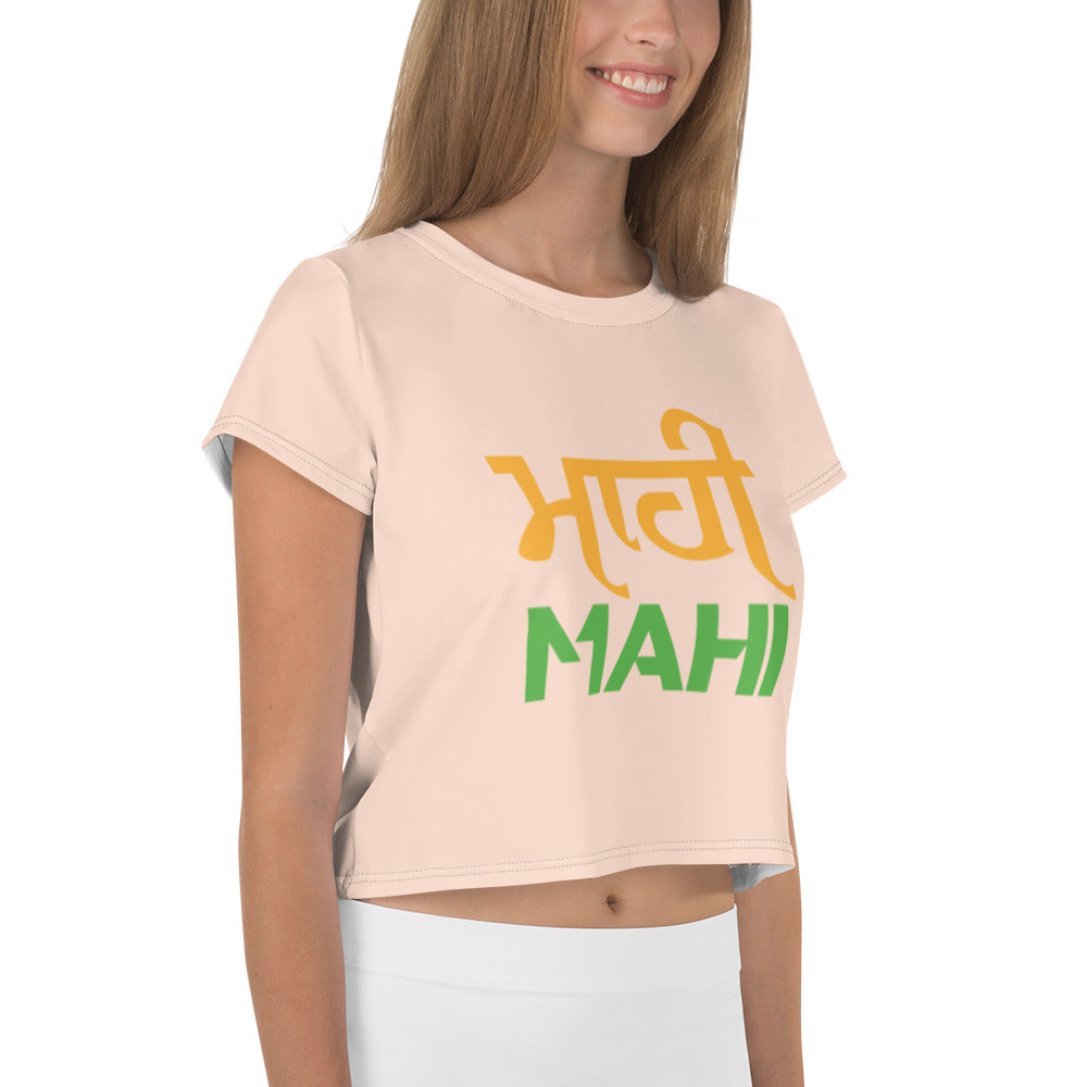 MAHI - All-Over Print Crop Tee