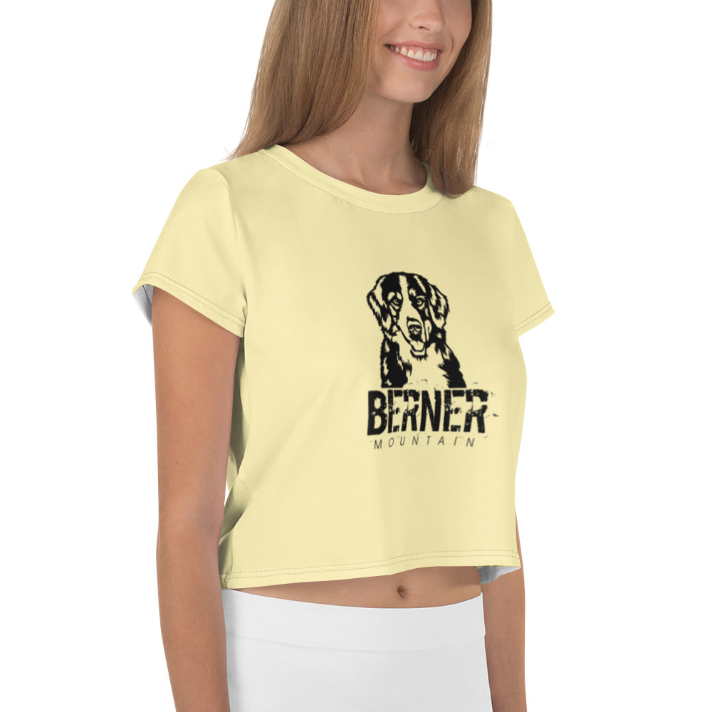 BERNER MOUNTAIN - All-Over Print Crop Tee