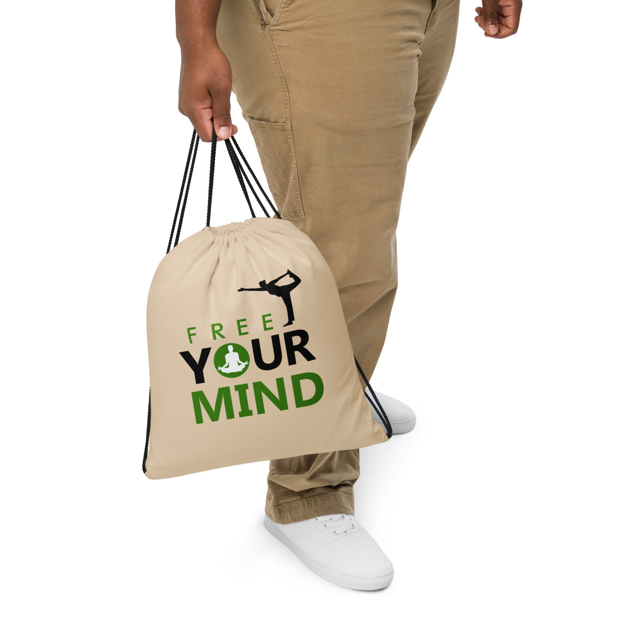 FREE YOUR MIND - Drawstring bag