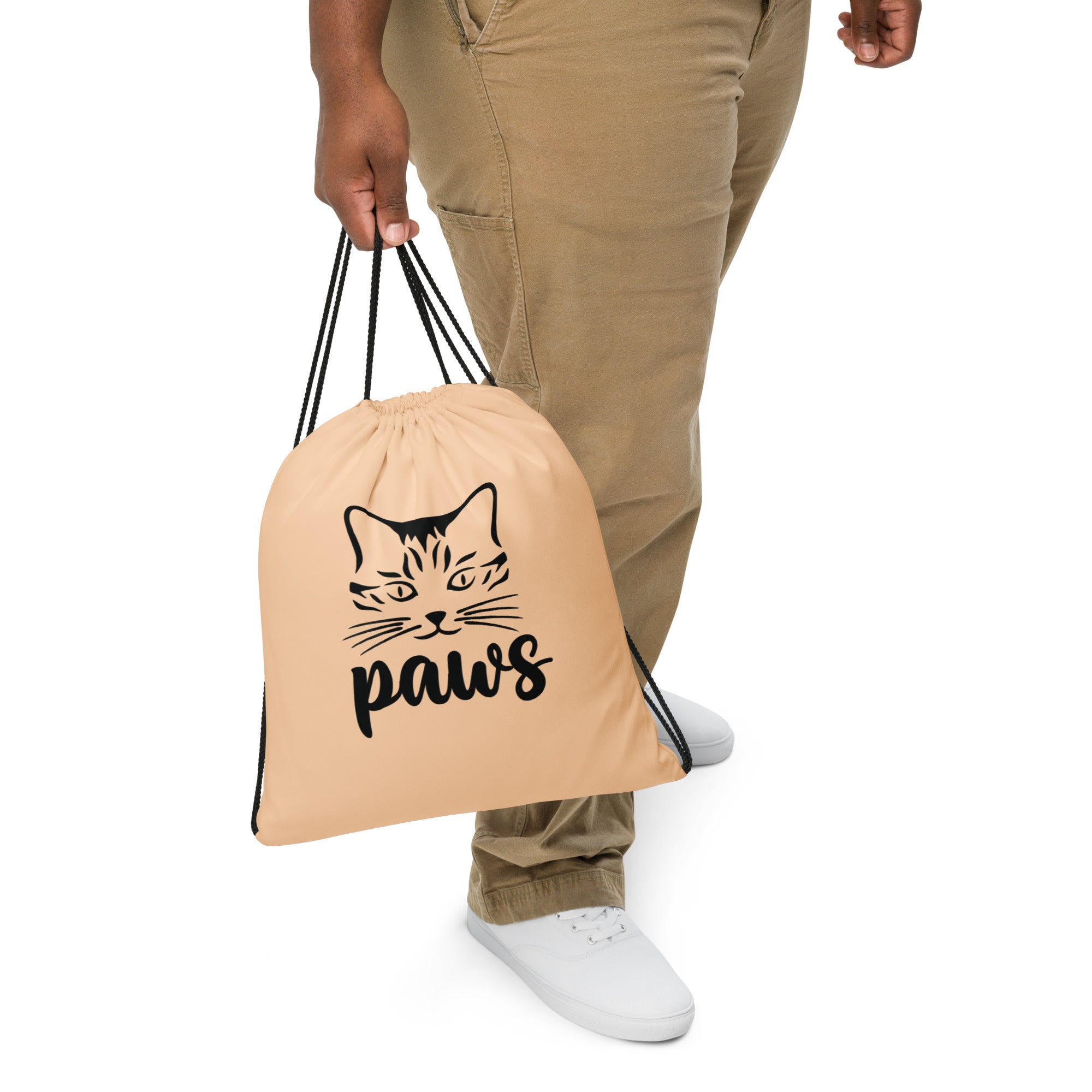 PAWS - Drawstring bag