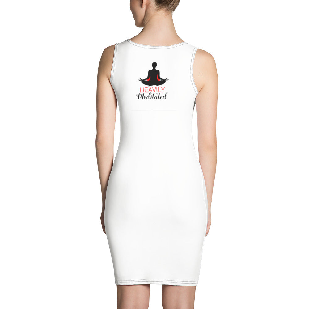 HEAVILY MEDITATED - Sublimation Cut & Sew Dress