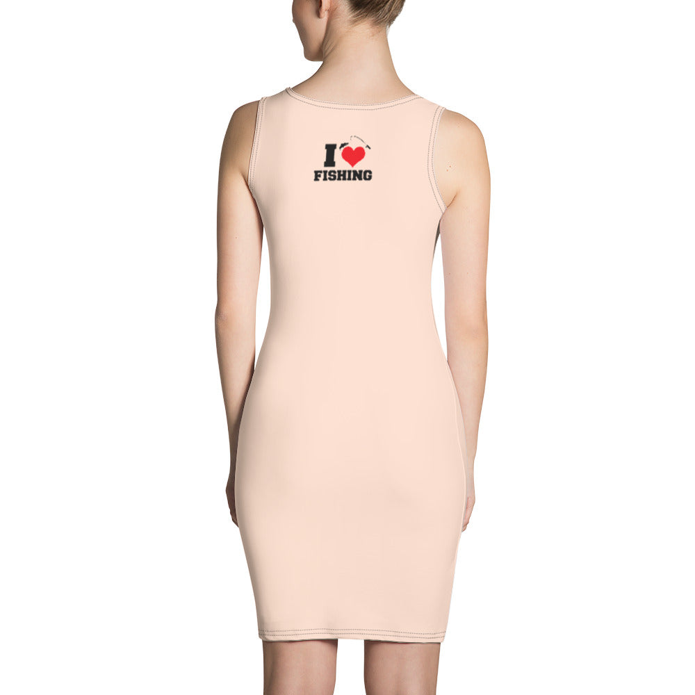 I LOVE FISHING - Sublimation Cut & Sew Dress