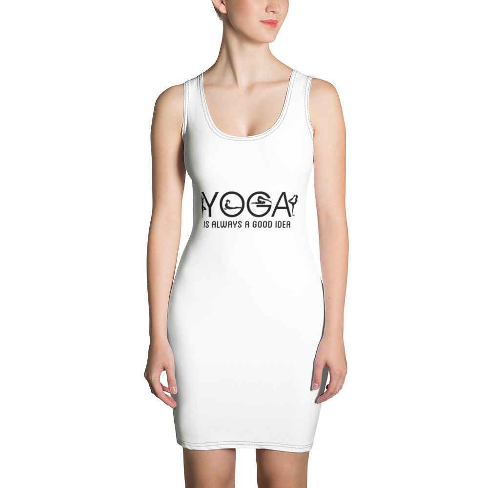 YOGA IS ALWAYS A GOOD IDEA - Sublimation Cut & Sew Dress