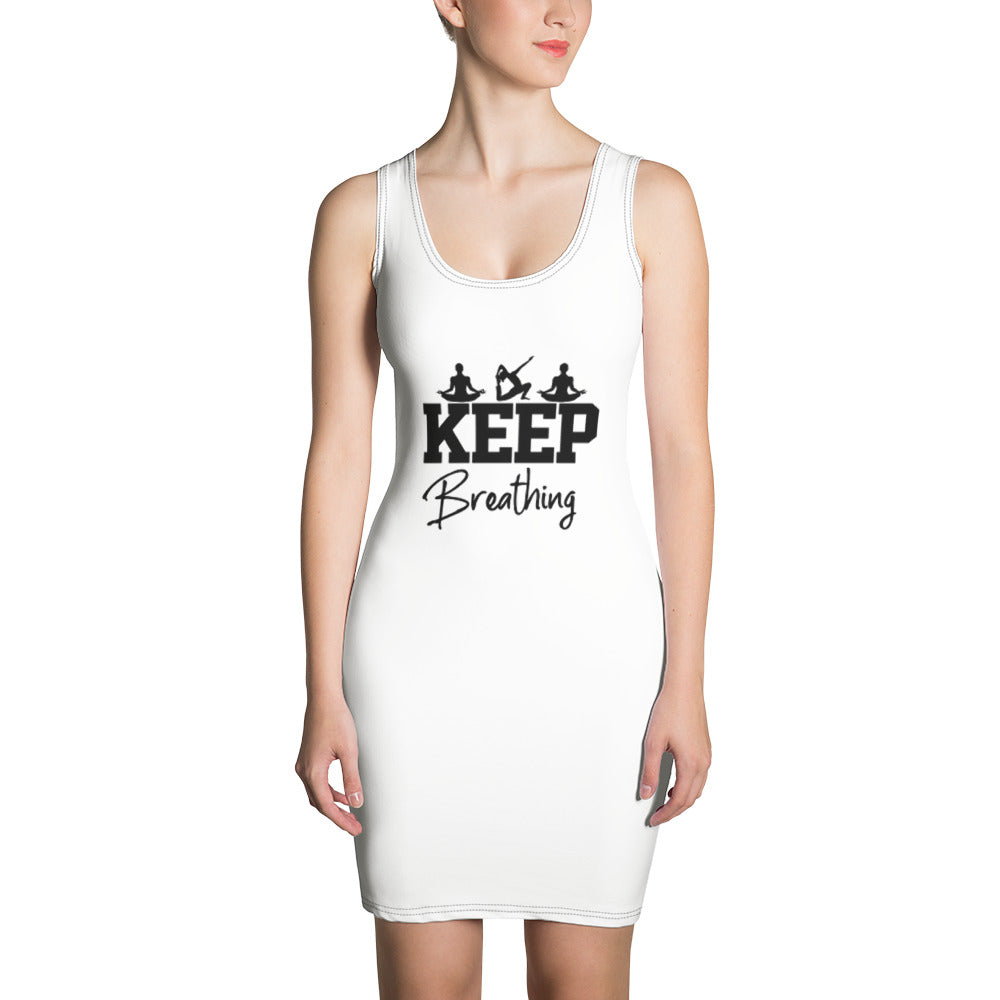KEEP BREATHING - Sublimation Cut & Sew Dress