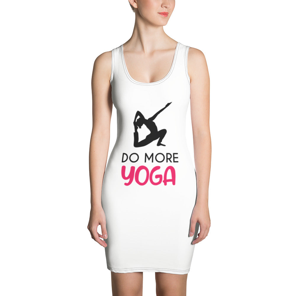 DO MORE YOGA - Sublimation Cut & Sew Dress