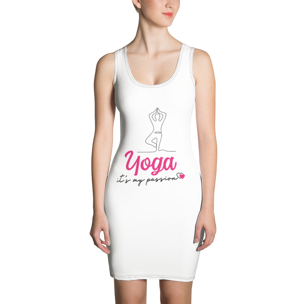 YOGA IT'S MY PASSION - Sublimation Cut & Sew Dress