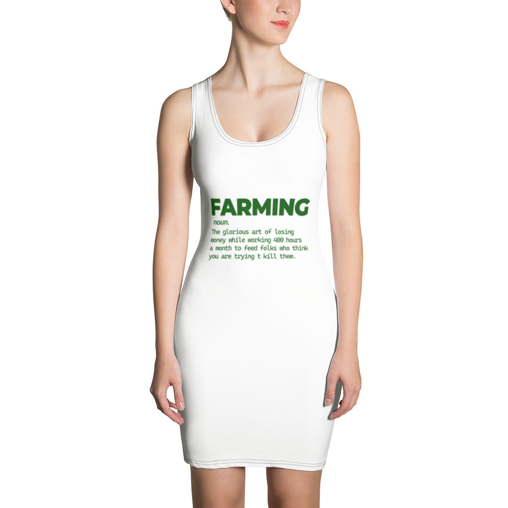 FARMING - Sublimation Cut & Sew Dress