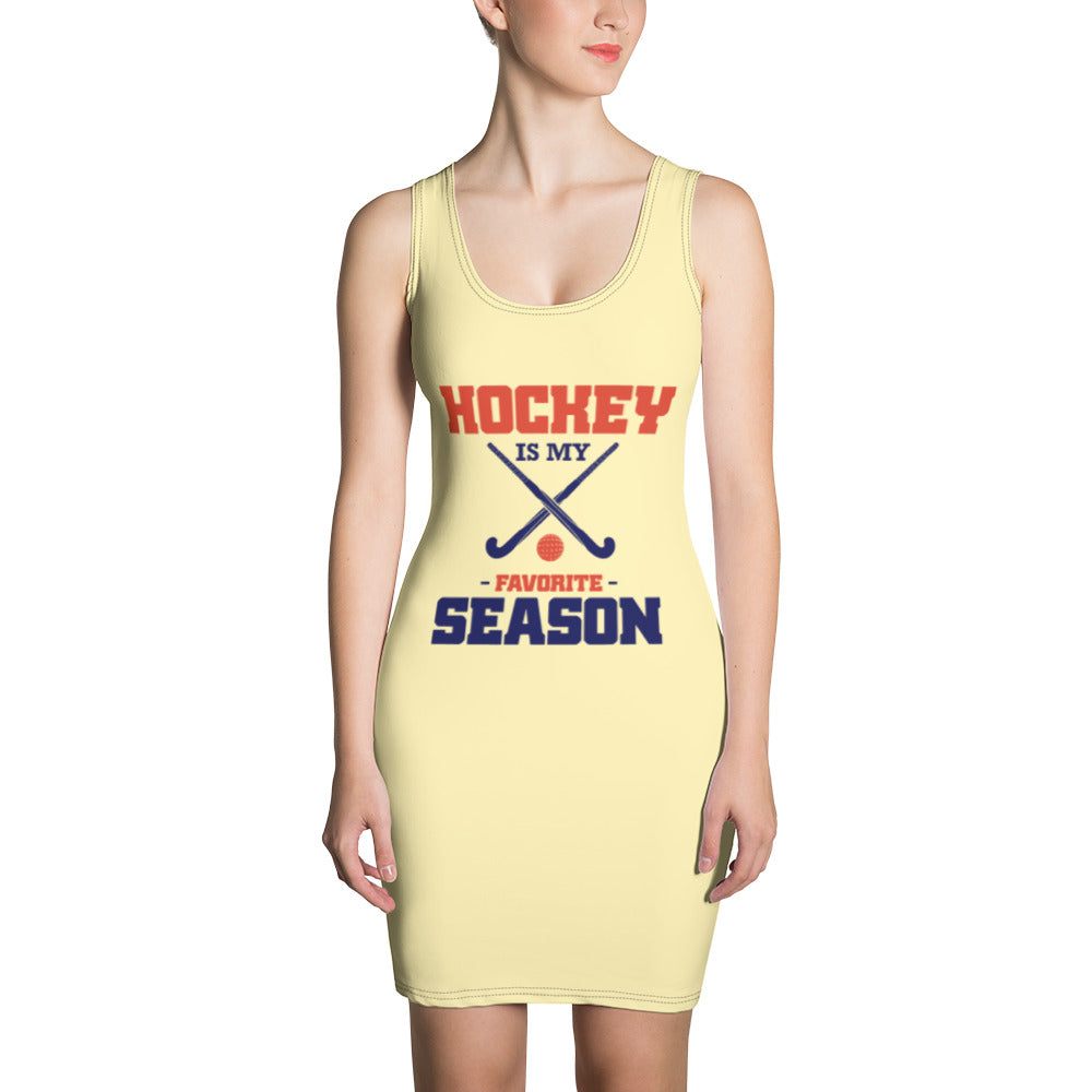 HOCKEY IS MY FAVORITE SEASON - Sublimation Cut & Sew Dress