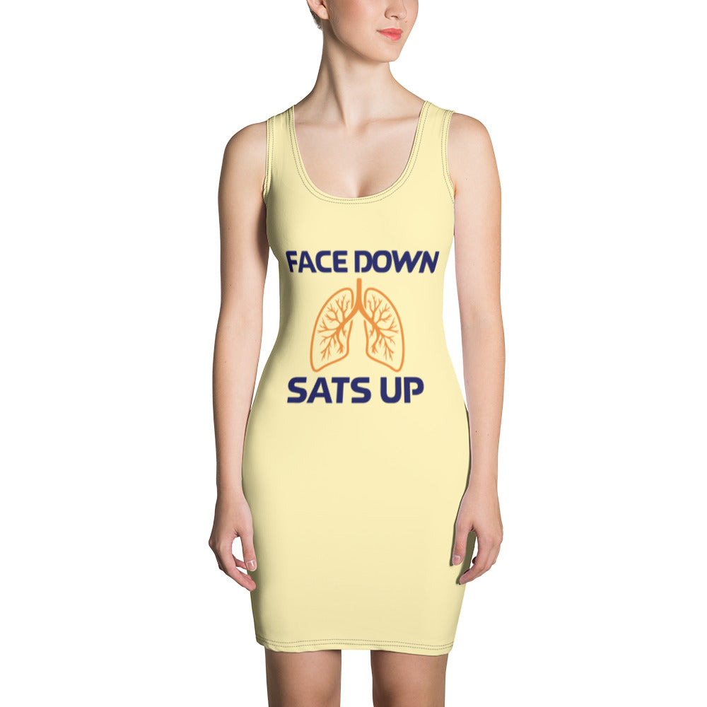 FACE DOWN SATS UP - Sublimation Cut & Sew Dress