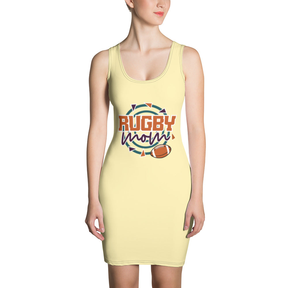 RUGBY MOM - Sublimation Cut & Sew Dress