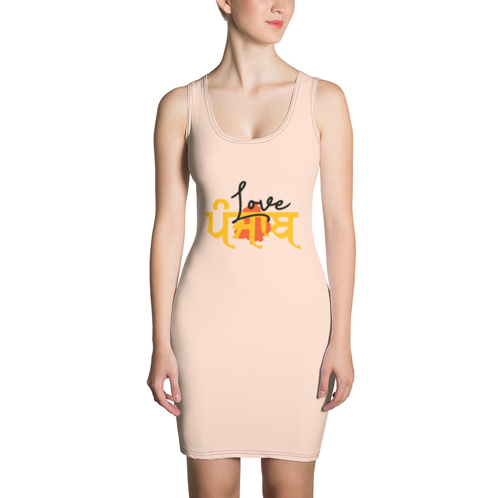 LOVE PUNJAB - Sublimation Cut & Sew Dress