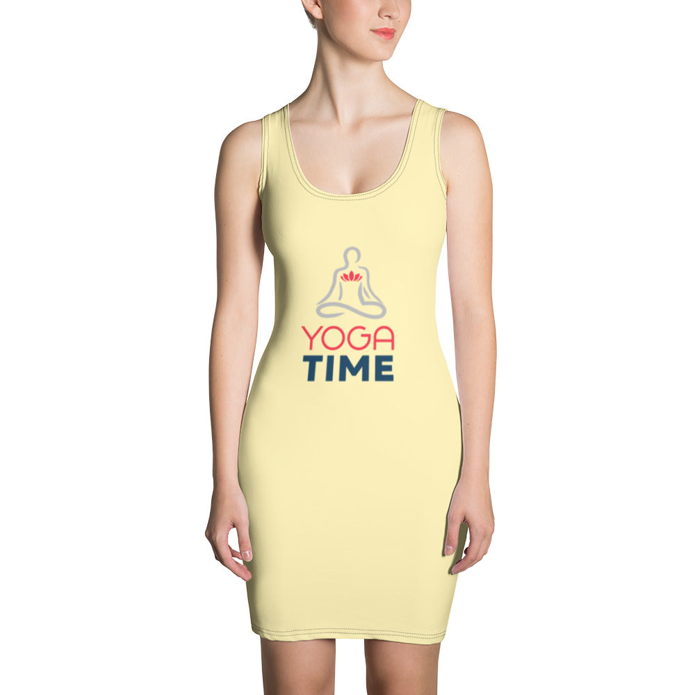 YOGA TIME - Sublimation Cut & Sew Dress