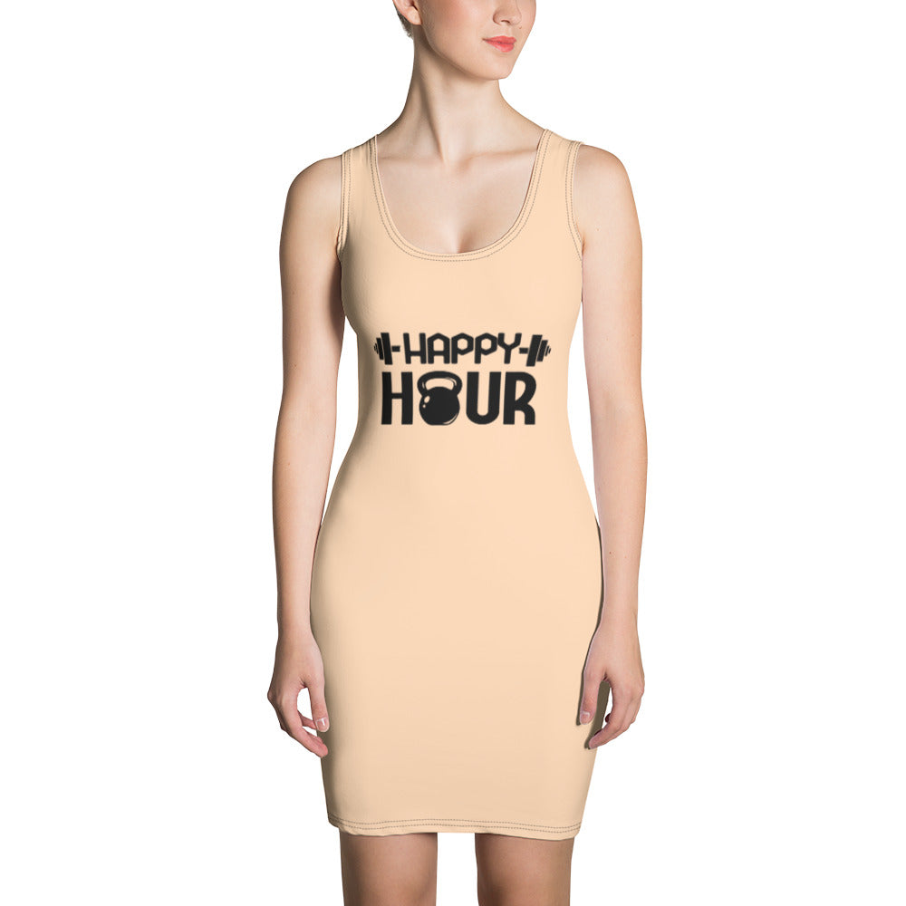 HAPPY HOUR - Sublimation Cut & Sew Dress