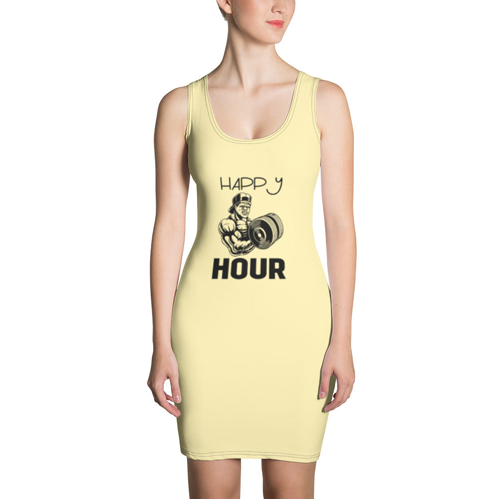 HAPPY HOUR - Sublimation Cut & Sew Dress