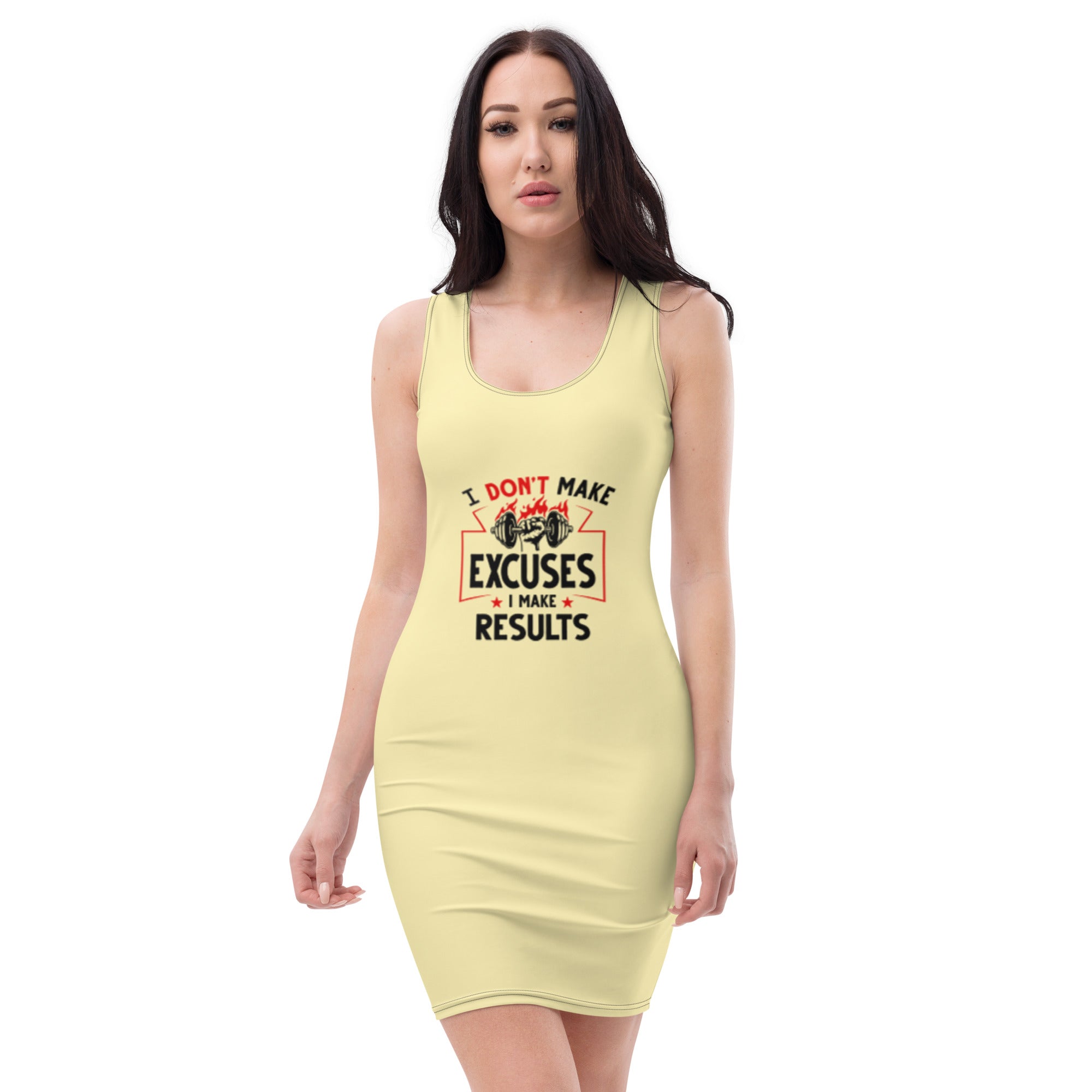 I DON'T MAKE EXCUSES - Sublimation Cut & Sew Dress