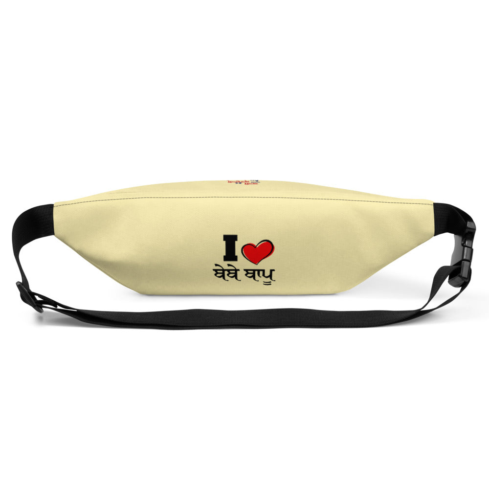 I LOVE BEBE BAPPU - Fanny Pack