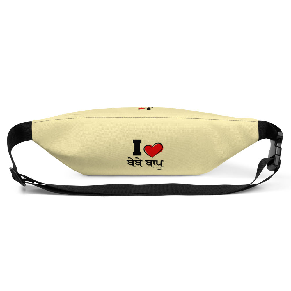 I LOVE BEBE BAPPU - Fanny Pack