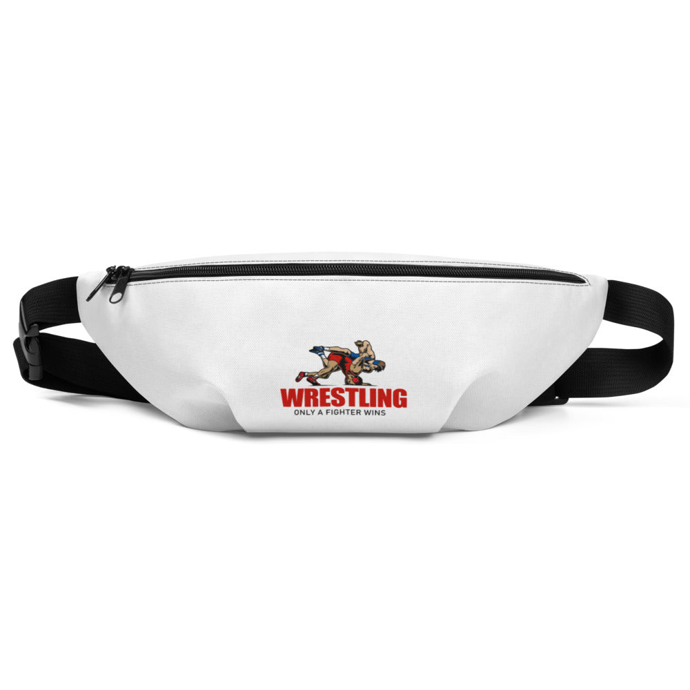 WRESTLING ONLY A FIGHTER WINS - Fanny Pack