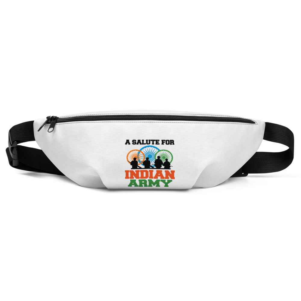 A SALUTE FOR INDIAN ARMY - Fanny Pack