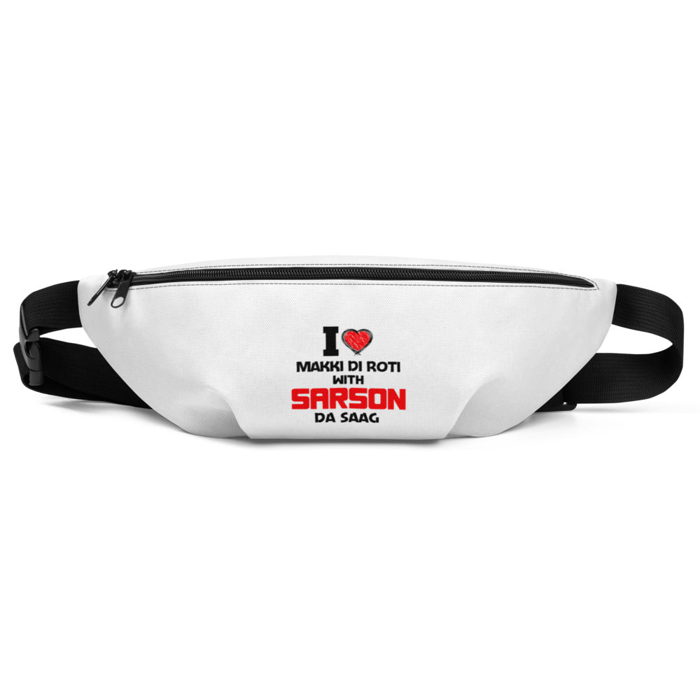 I LOVE MAKKI DI ROTI - Fanny Pack