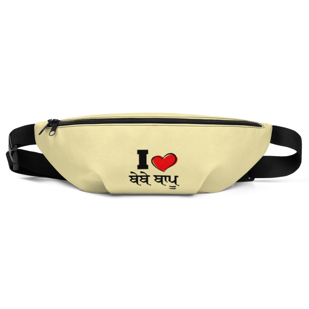 I LOVE BEBE BAPPU - Fanny Pack