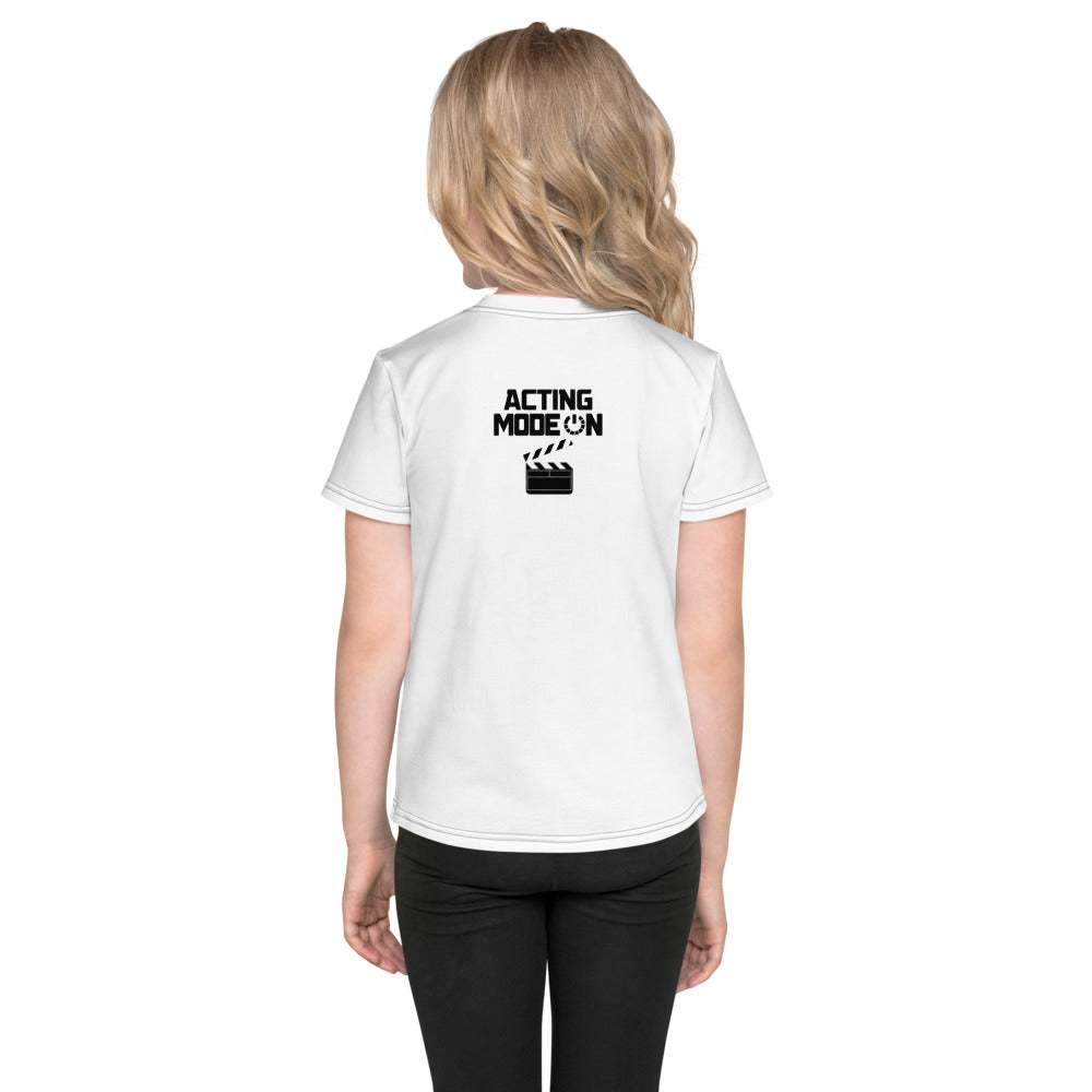 ACTING MODE ON - Kids crew neck t-shirt