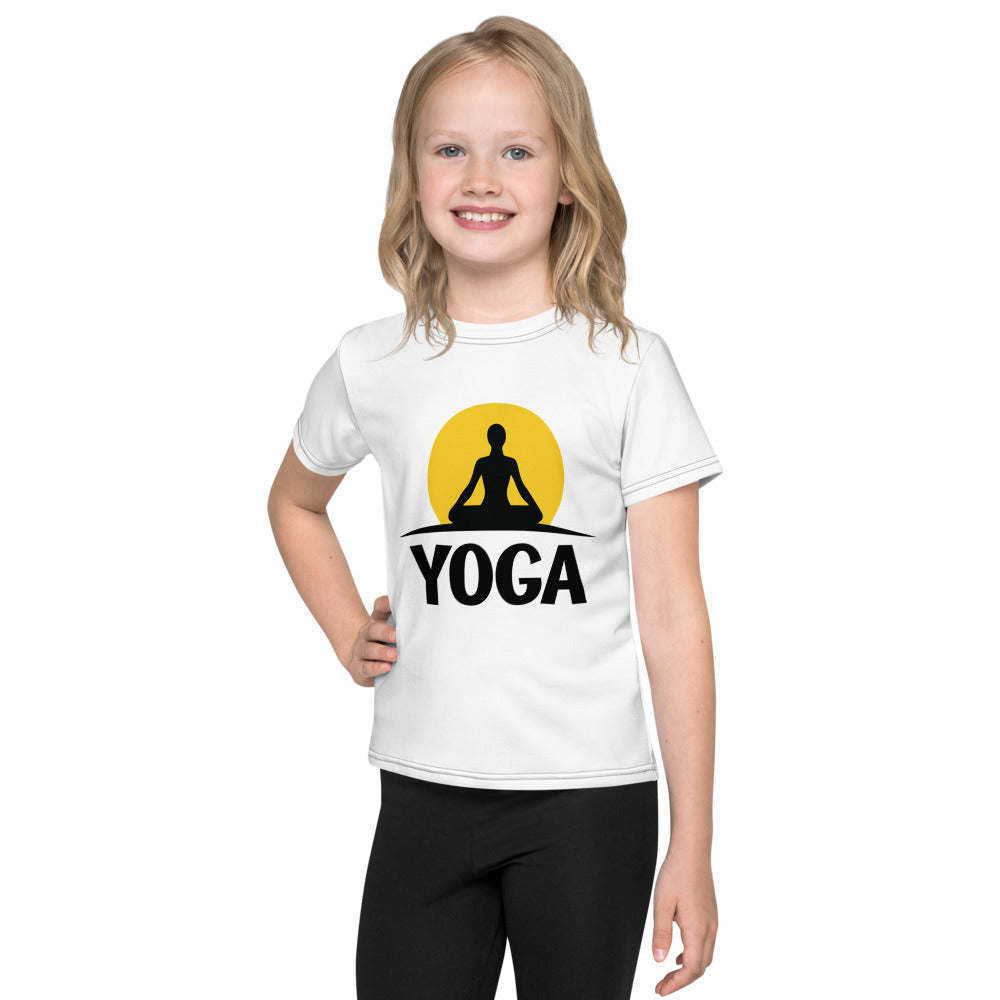 YOGA - Kids crew neck t-shirt