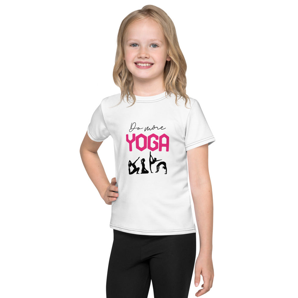 DO MORE YOGA - Kids crew neck t-shirt