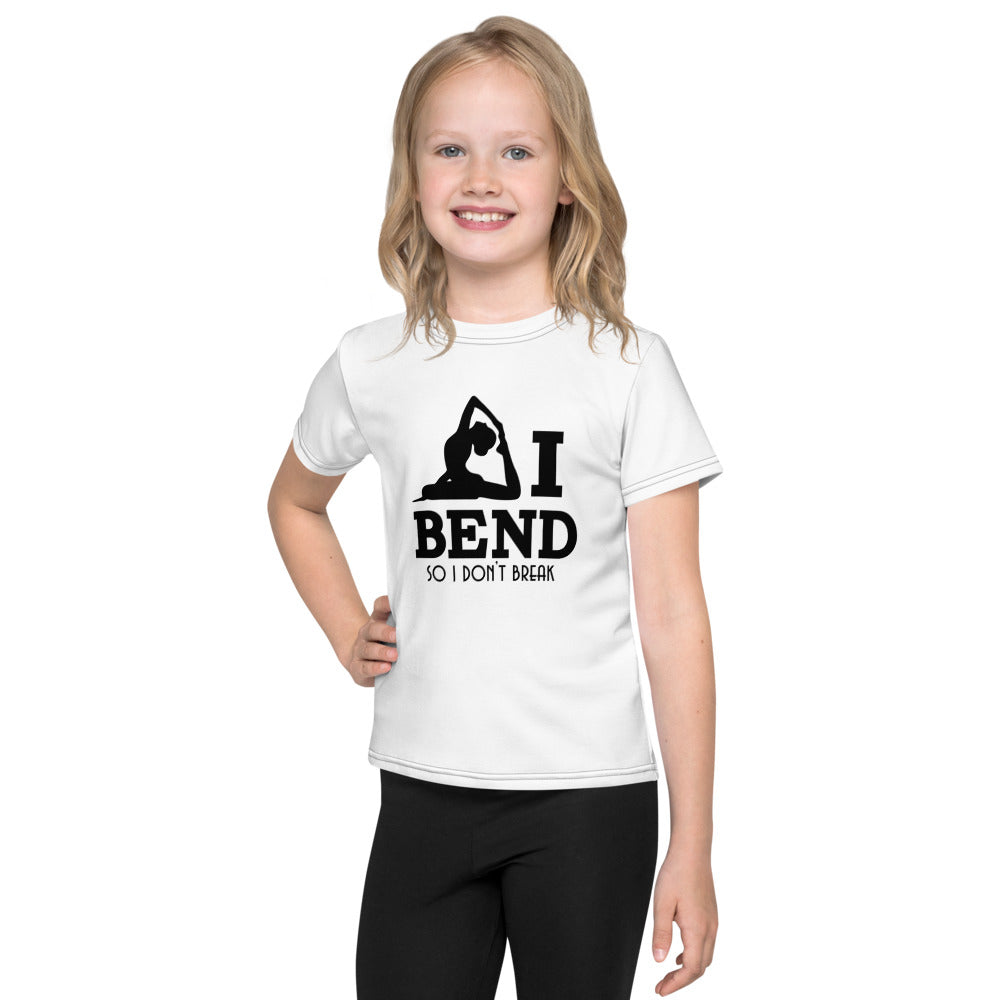 I BEND SO I DON'T BREAK - Kids crew neck t-shirt