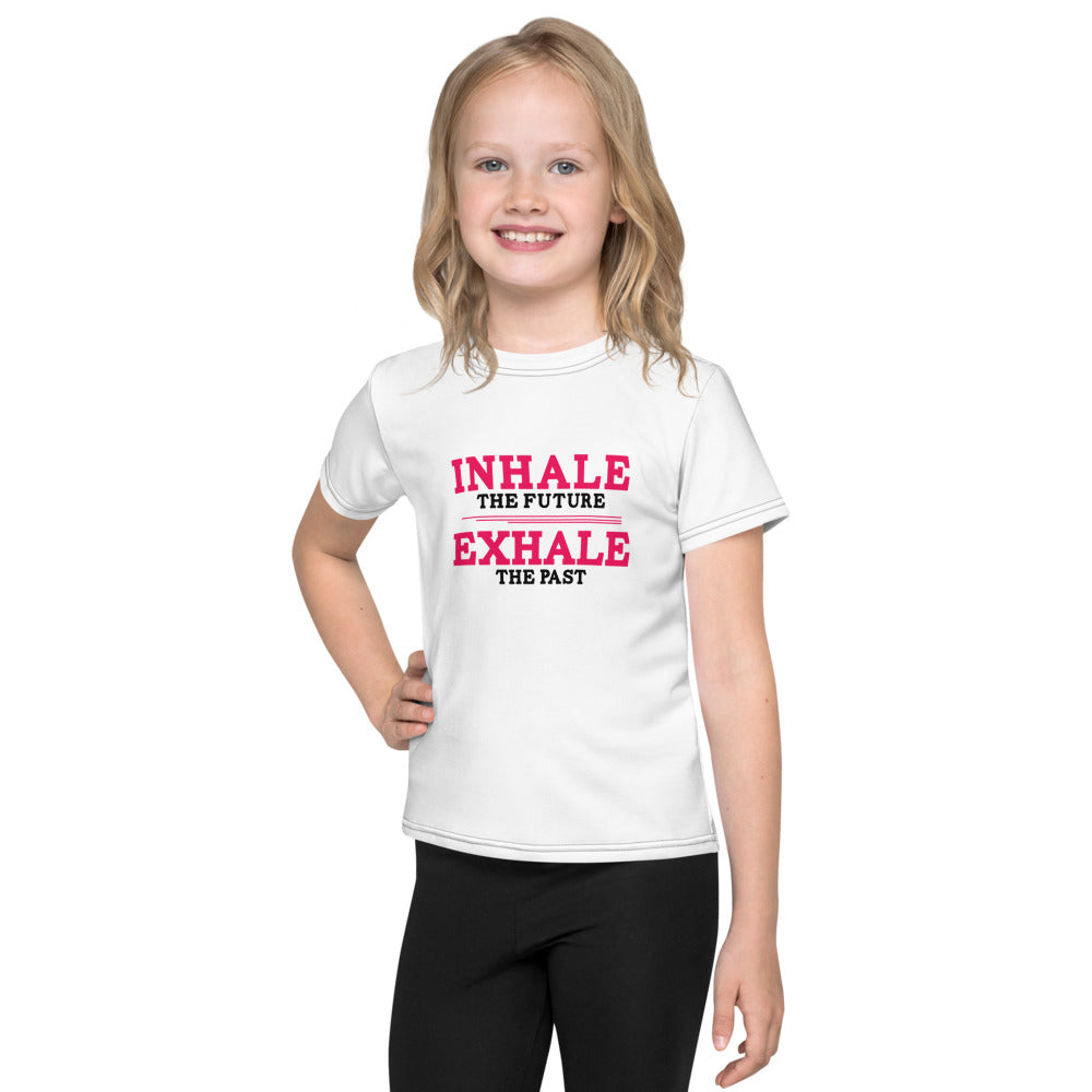 INHALE THE FUTURE EXHALE THE PAST - Kids crew neck t-shirt