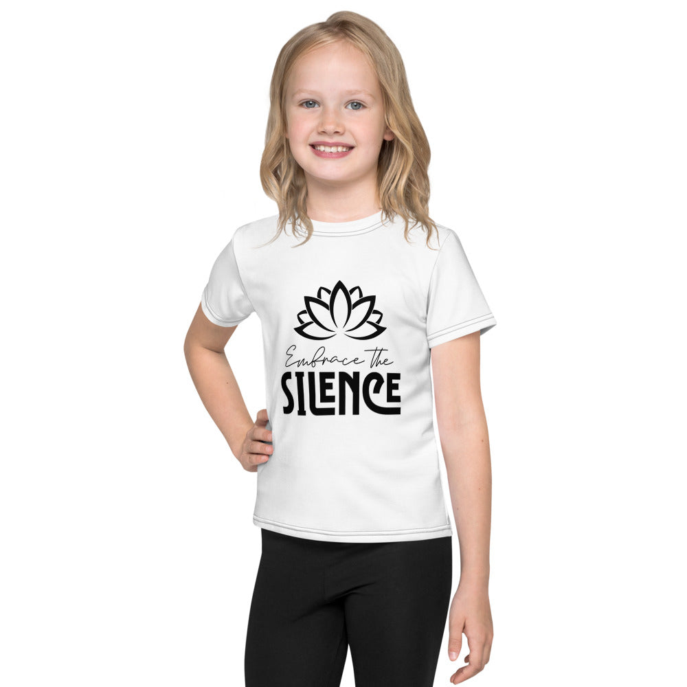 EMBRACE THE SILENCE - Kids crew neck t-shirt