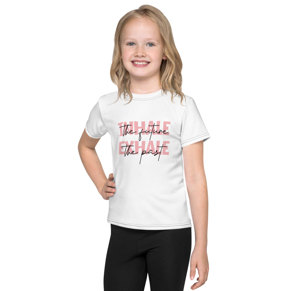 INHALE THE FUTURE EXHALE THE PAST - Kids crew neck t-shirt