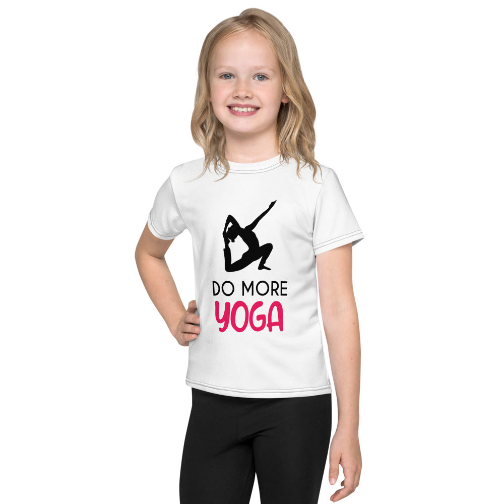 DO MORE YOGA - Kids crew neck t-shirt