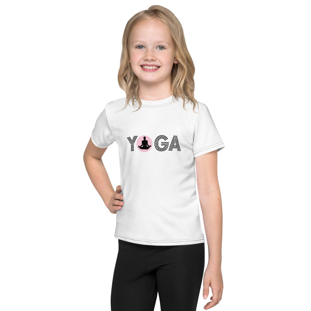 YOGA - Kids crew neck t-shirt