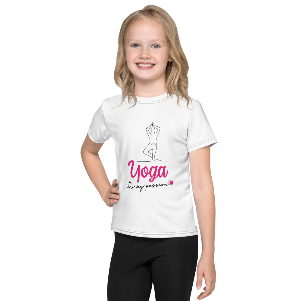 YOGA IT'S MY PASSION - Kids crew neck t-shirt