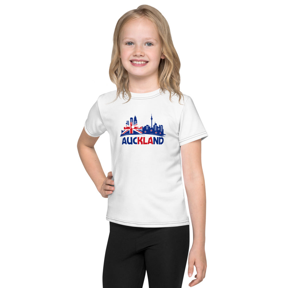 AUCKLAND - Kids crew neck t-shirt