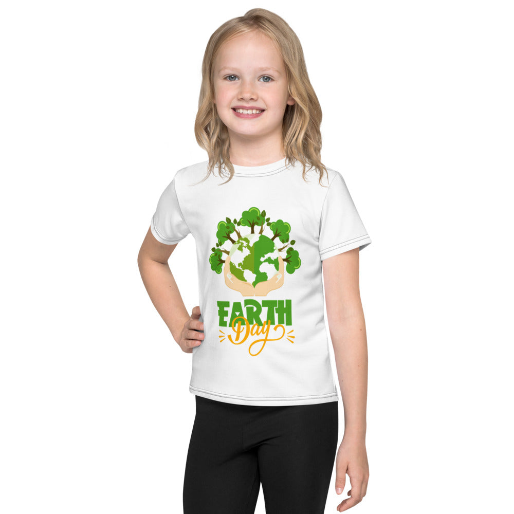 EARTH DAY - Kids crew neck t-shirt