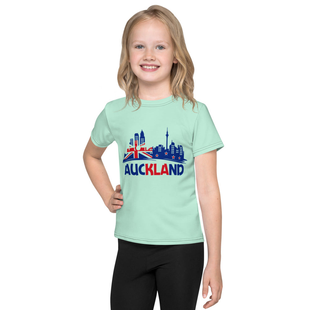 AUCKLAND - Kids crew neck t-shirt