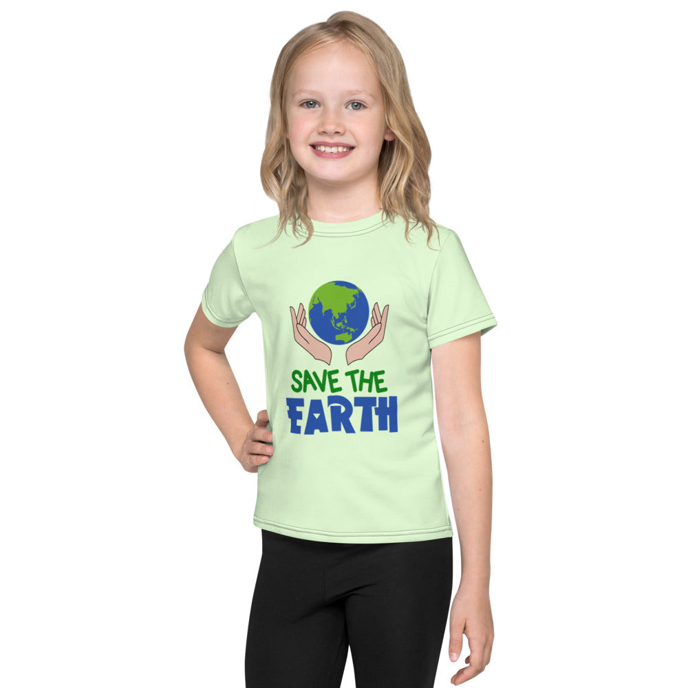 SAVE THE EARTH - Kids crew neck t-shirt