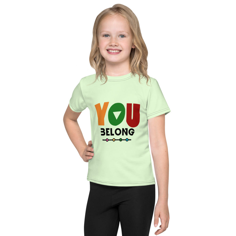 YOU BELONG - Kids crew neck t-shirt