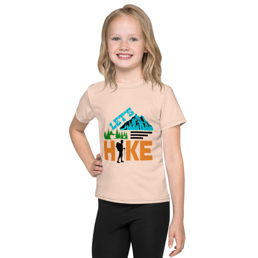 LET'S HIKE - Kids crew neck t-shirt