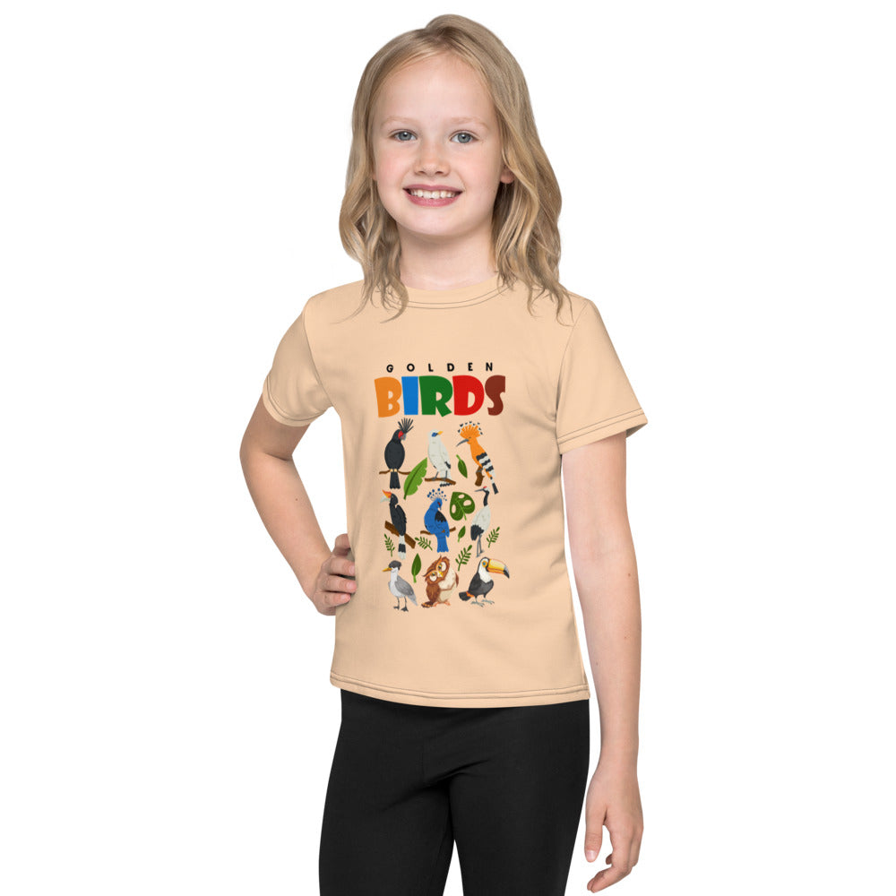 GOLDEN BIRDS - Kids crew neck t-shirt