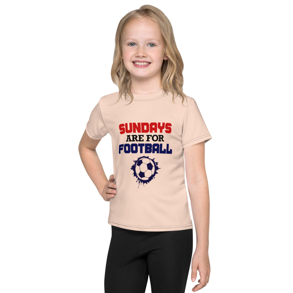 SUNDAYS ARE FOR FOOTBALL - Kids crew neck t-shirt