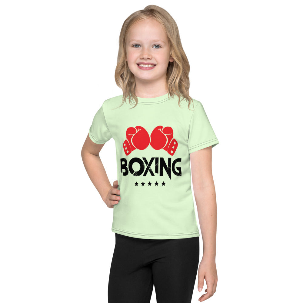 BOXING - Kids crew neck t-shirt