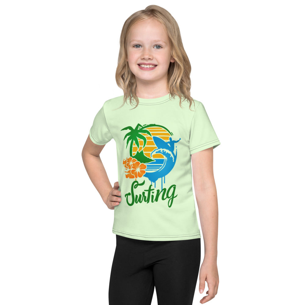 SURFING - Kids crew neck t-shirt