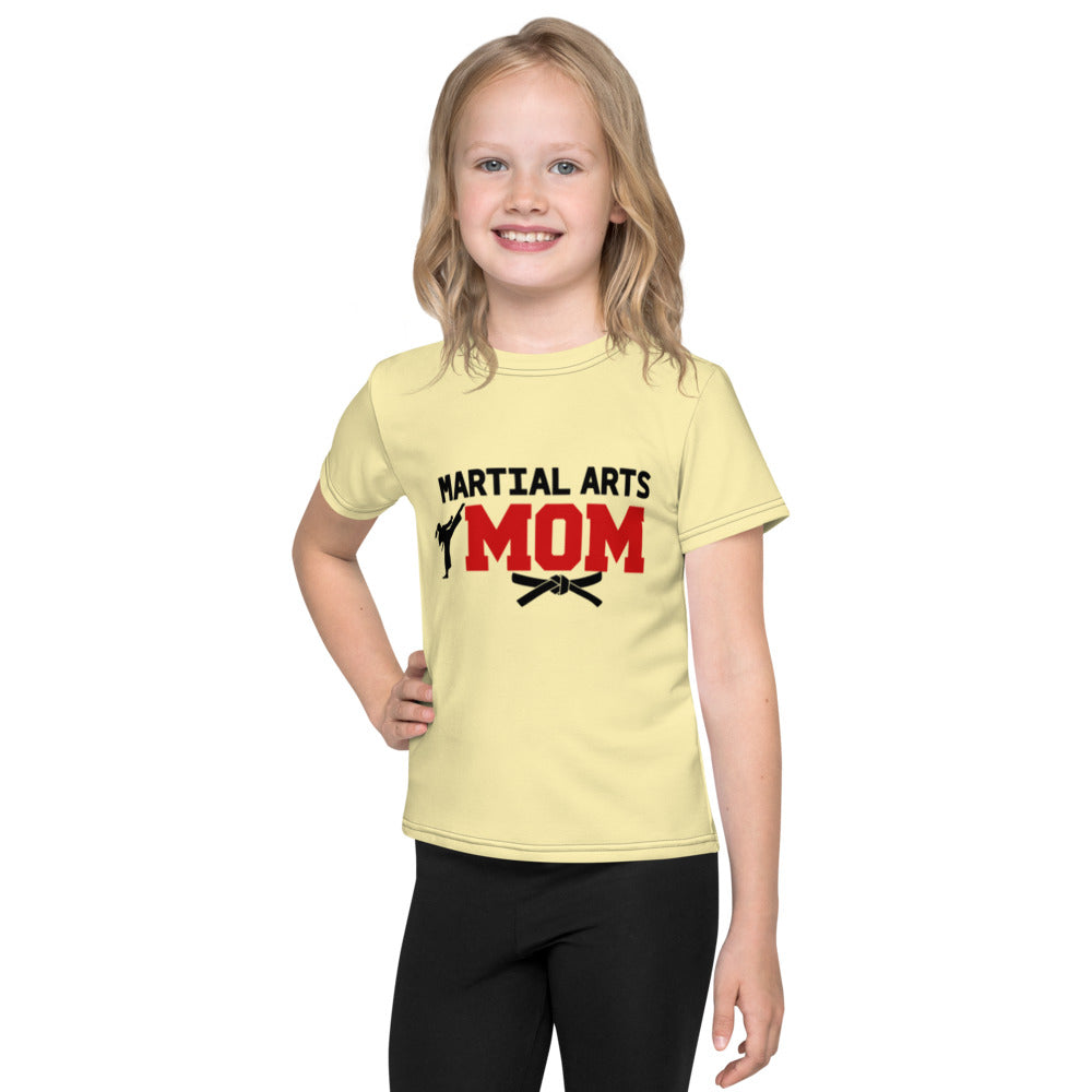 MARTIAL ARTS MOM - Kids crew neck t-shirt