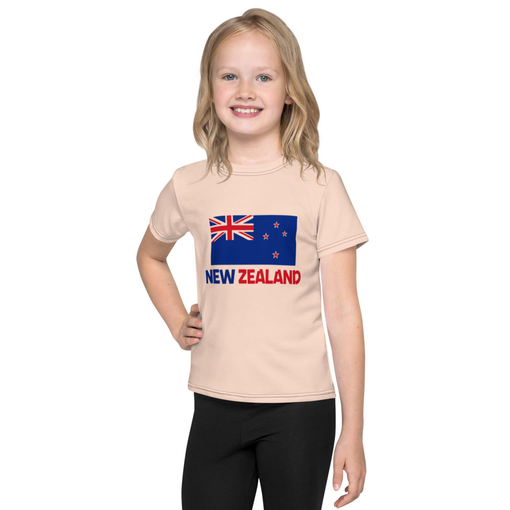 NEW ZEALAND - Kids crew neck t-shirt