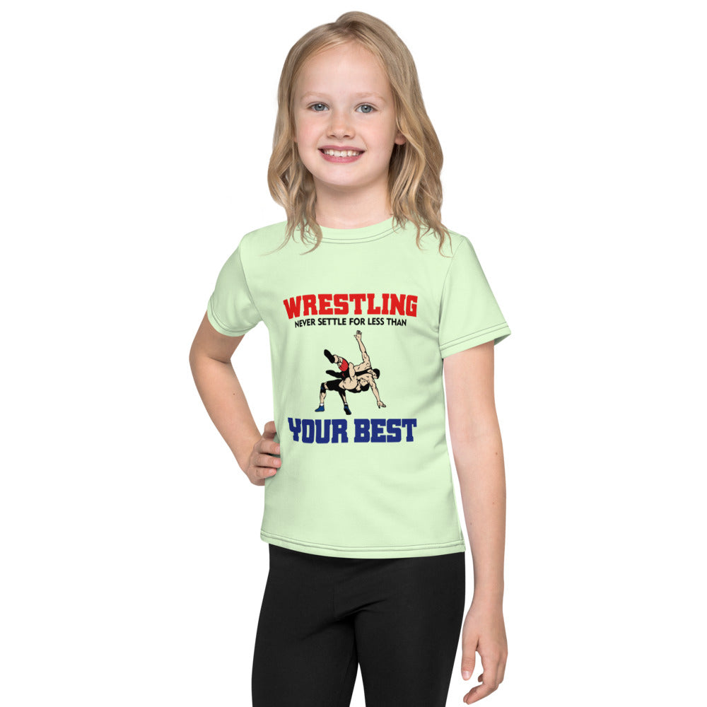 WRESTLING - Kids crew neck t-shirt